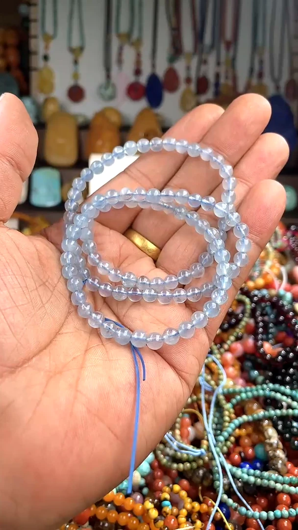 【闪购商品】海蓝宝石手链未镶嵌(一物一件)139964