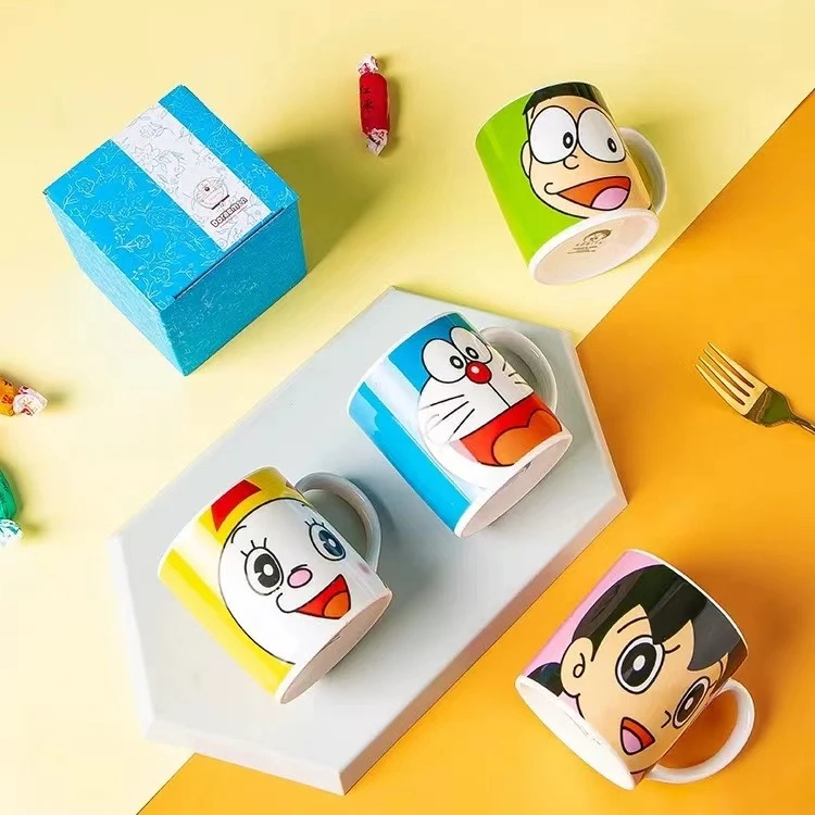 哆啦A梦马克杯喝水喝茶办公室