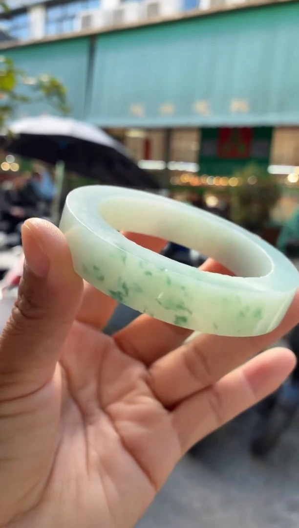 未镶嵌手镯定制翡翠57-60