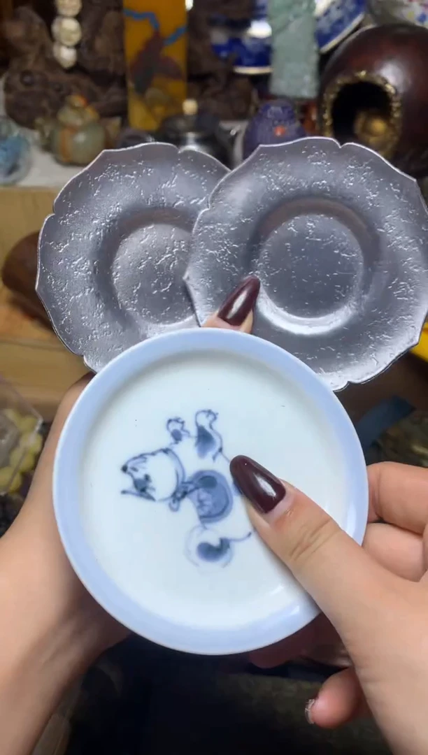 紫砂盖碗瓷器默认微瑕瓷器