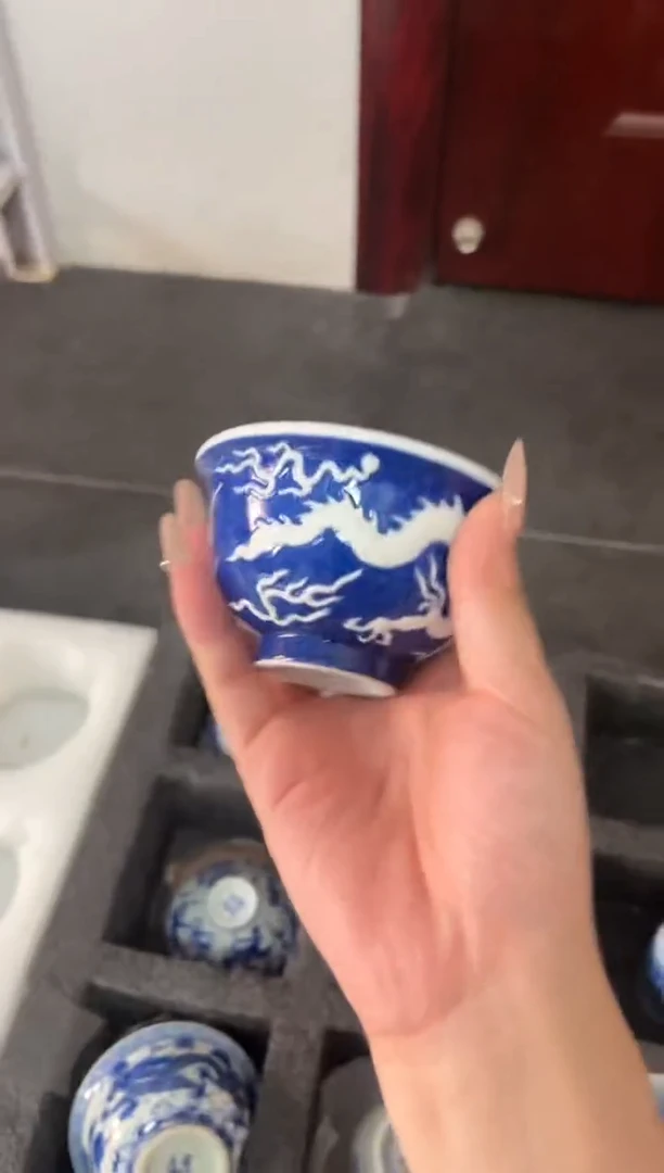 瓷片景德镇瓷器茶器茶杯