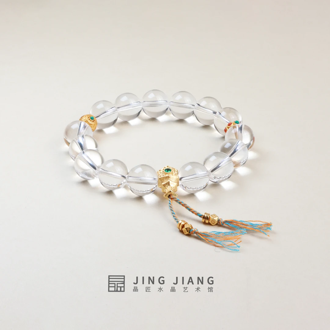 晶匠白水晶通达设计款手串多样性发一 编号-Z70011正品