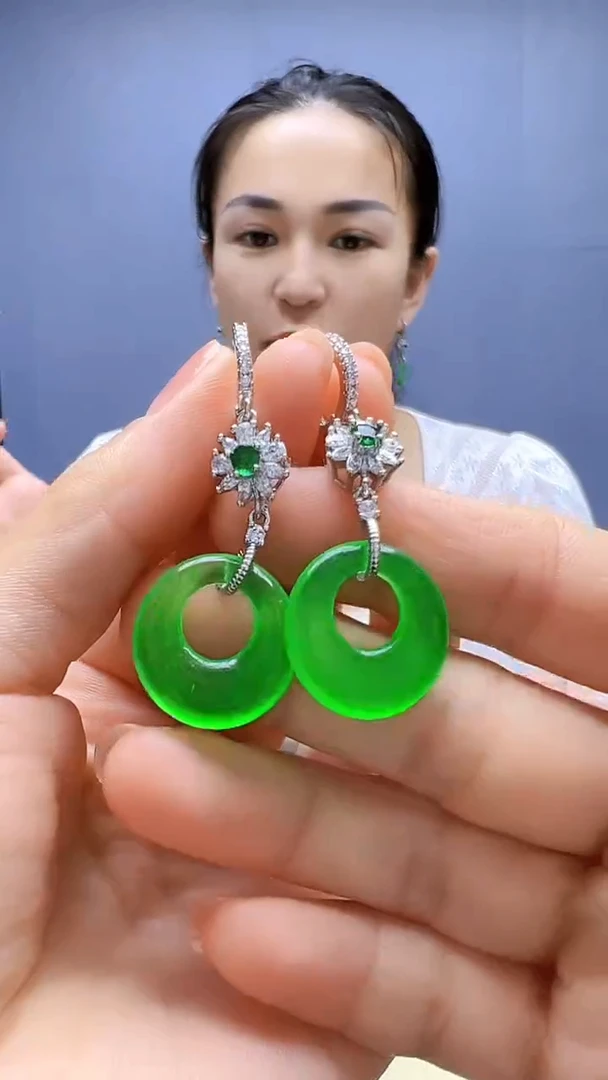 颈饰银S925镶嵌翡翠随昔diy颈饰