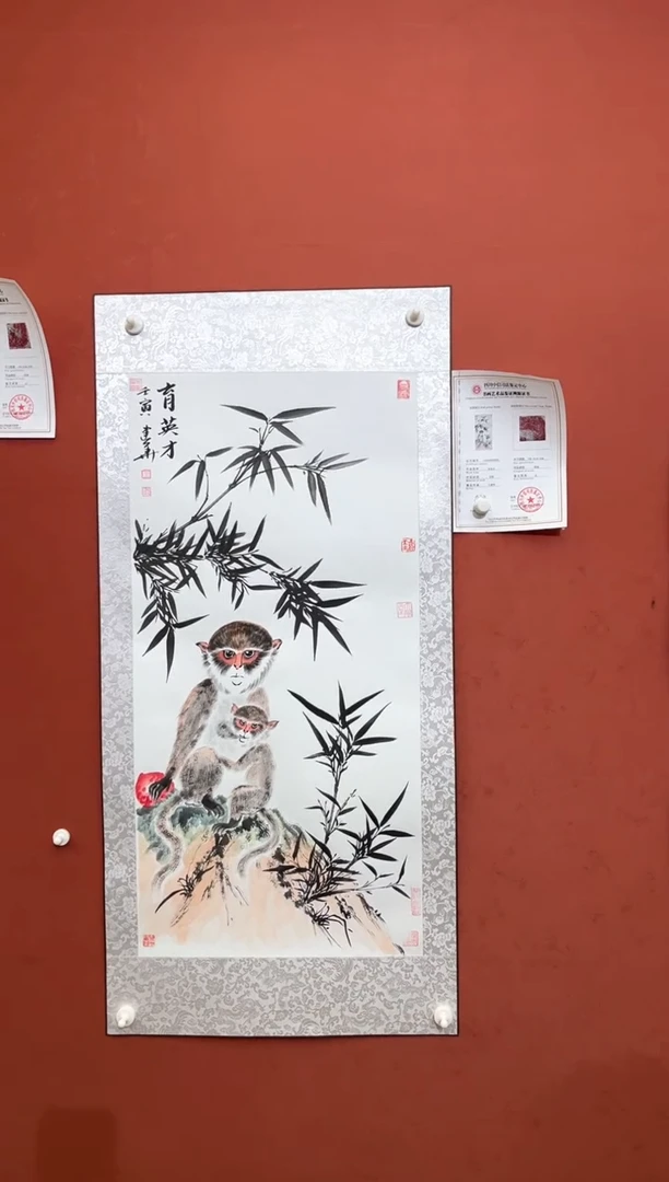 国画王建华老师现场创作 43