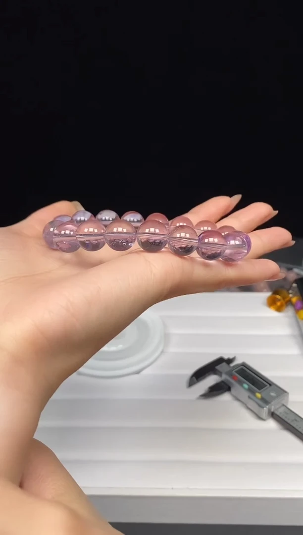 水晶手链未镶嵌多样性发其一；编号007