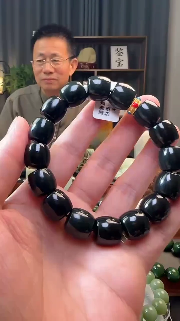 吊坠(不含链)未镶嵌和田玉手串