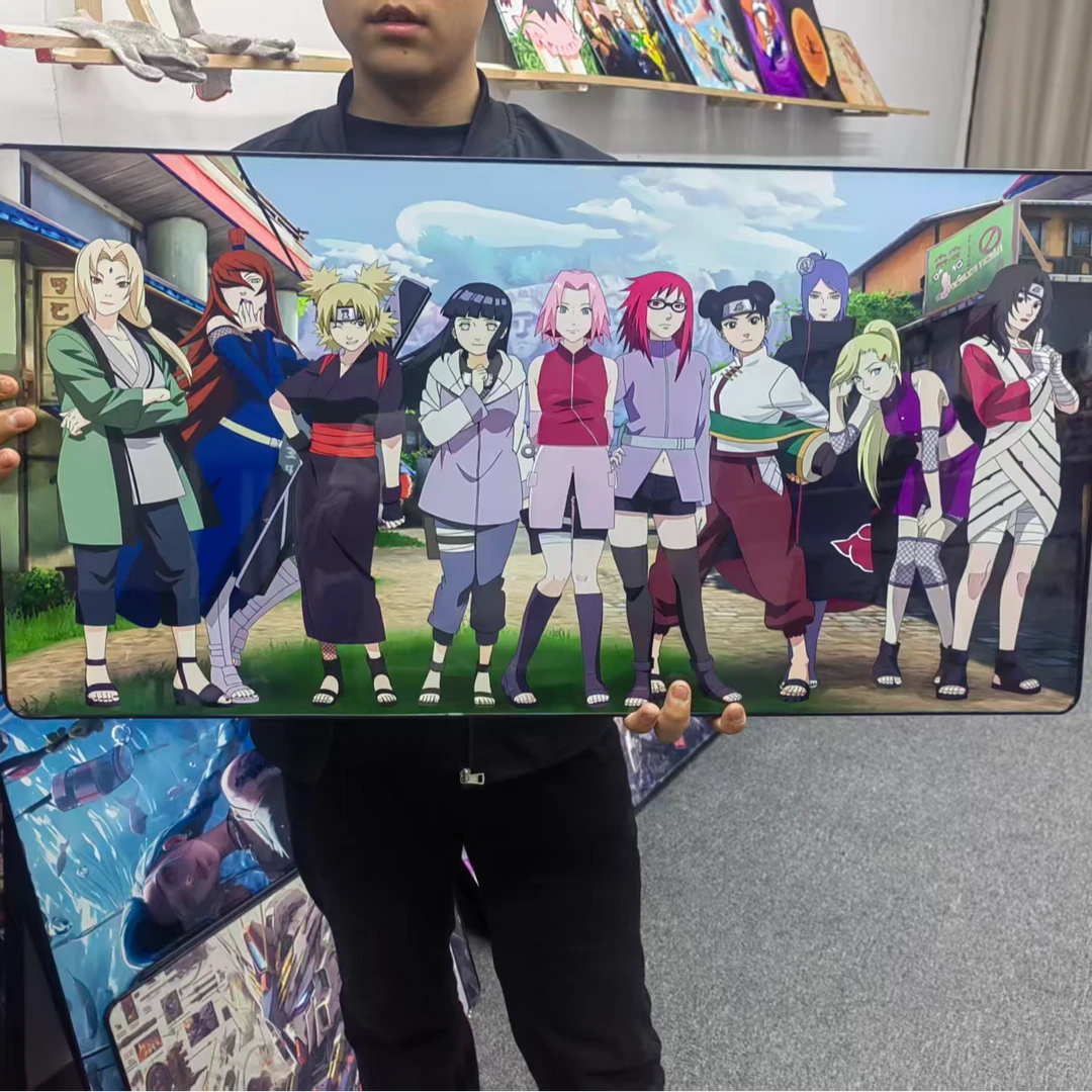 火影忍者美女合集二次元动漫卧室客厅装饰画
