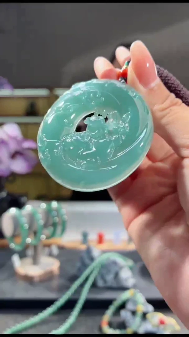 吊坠(不含链)未镶嵌翡翠三足蟾