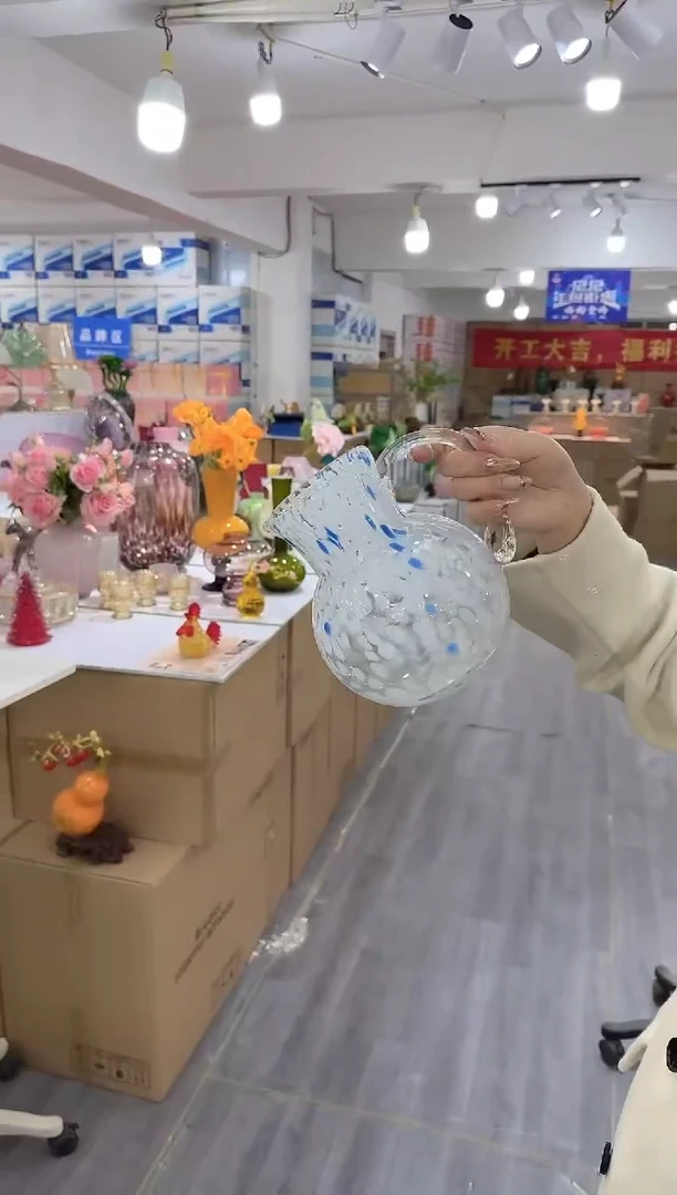 【闪购商品】琉璃简屿花器C-品40