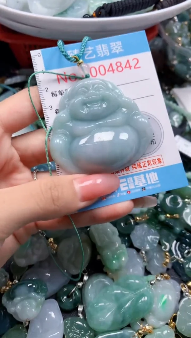 翡翠未镶嵌吊坠(不含链)4842