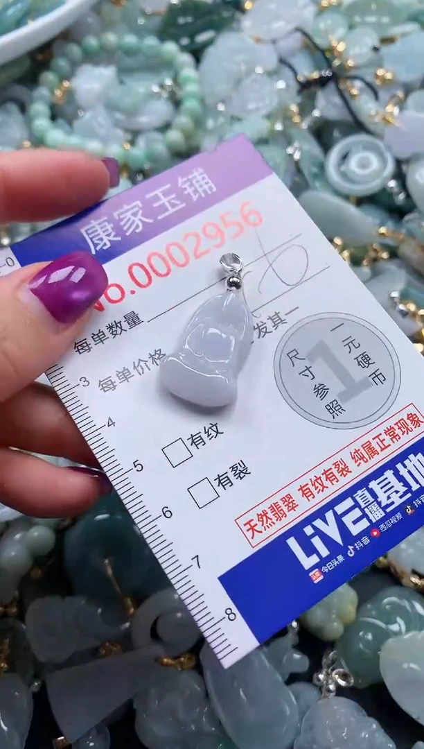 颈饰未镶嵌翡翠2956