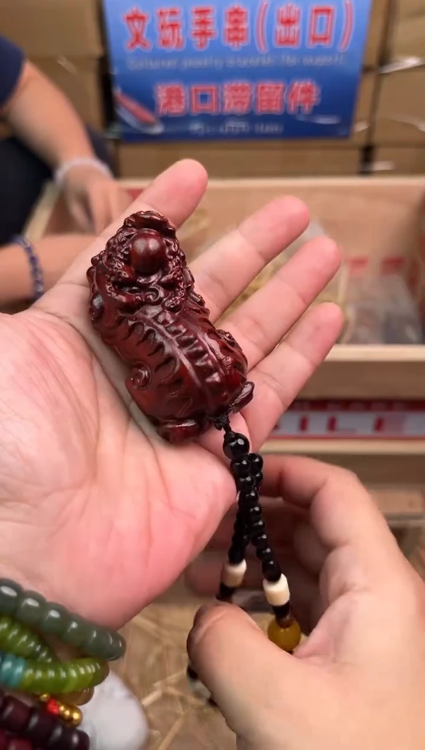 华夏茶器单圈手串（无礼盒）