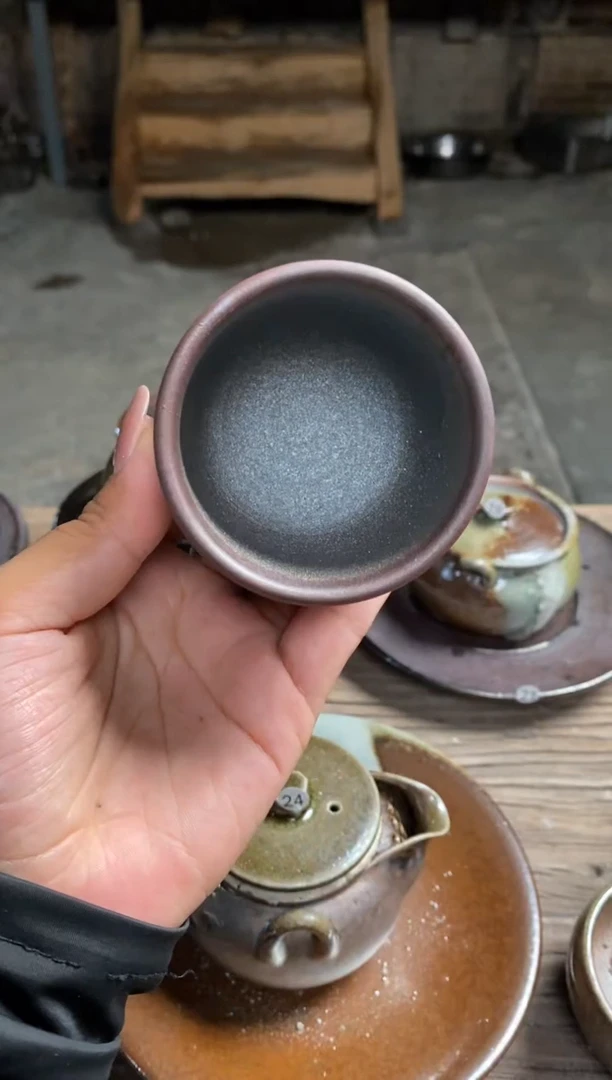 浪鬼柴烧鬼烧系列液**光杯