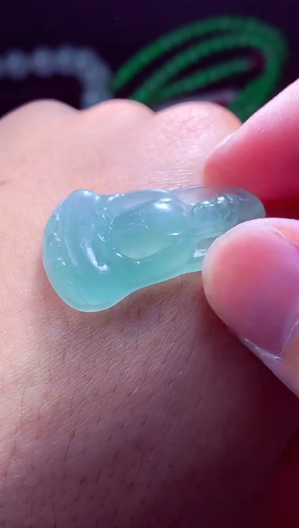 未镶嵌定制翡翠福*#翡翠毛货定制567208