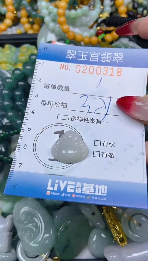 颈饰未镶嵌翡翠闪购0200318