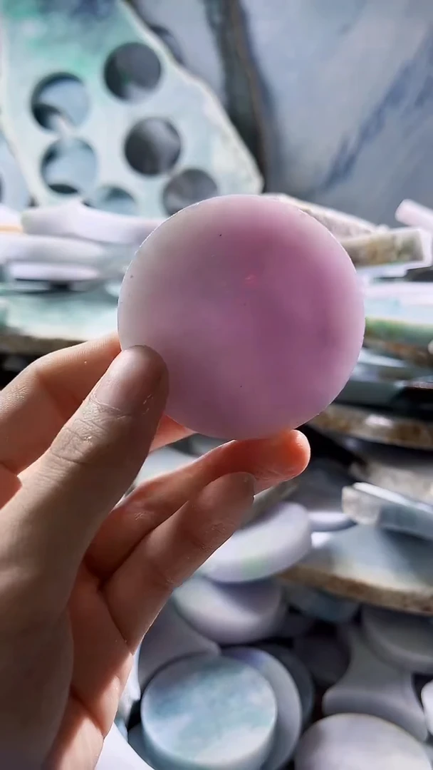 翡翠裸石缅甸翡翠A货陈5583