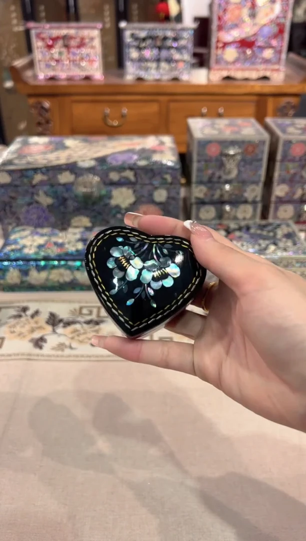 【闪购商品】微瑕老货·弘贝雅螺钿漆器文化馆