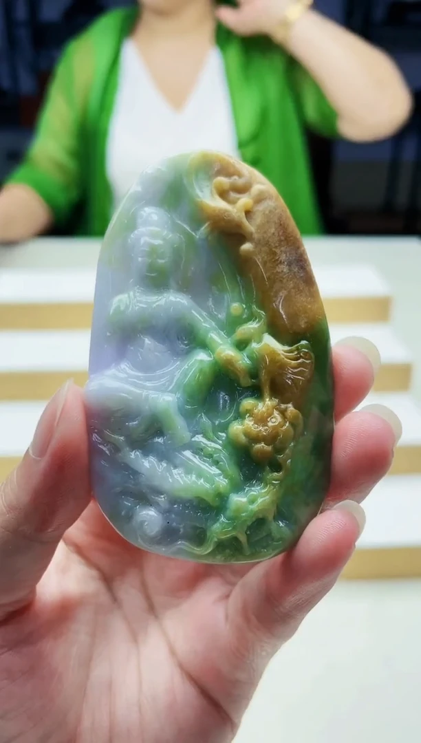 未镶嵌定制翡翠毛货09160096