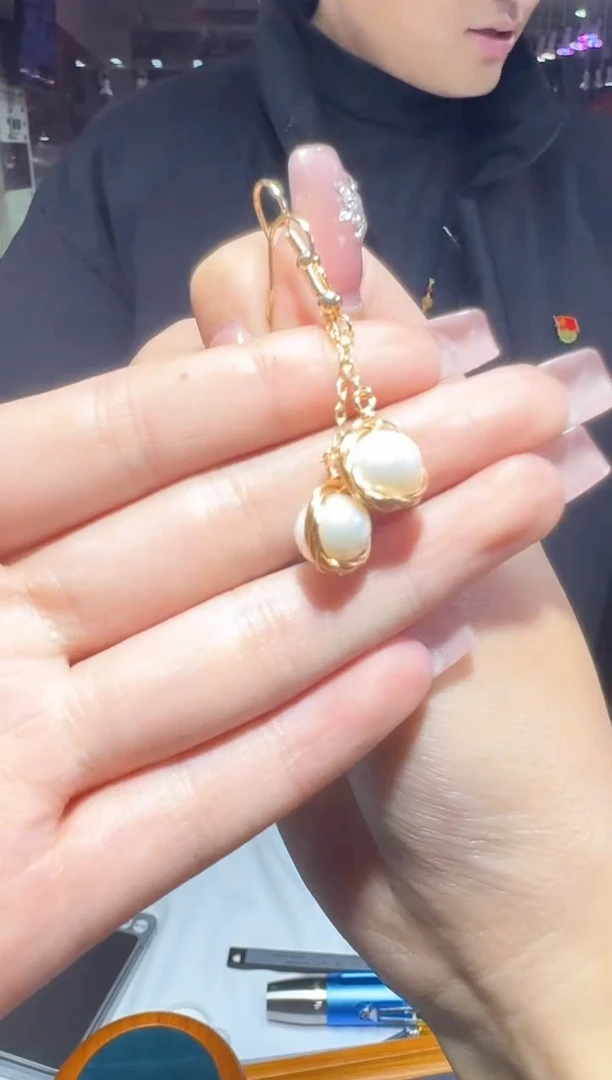【闪购商品】淡水珍珠耳饰未镶嵌多样性发一件 324