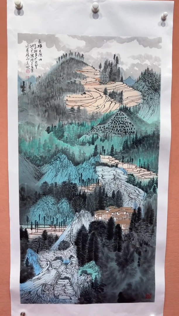 国画师立照老师国画作品
