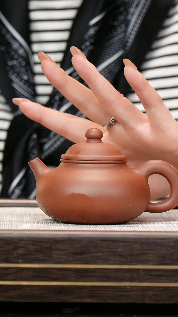 茶壶紫砂原矿紫泥 容天壶   福利款