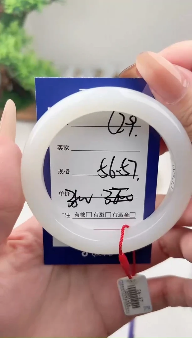 未镶嵌手镯和田玉微色差C29