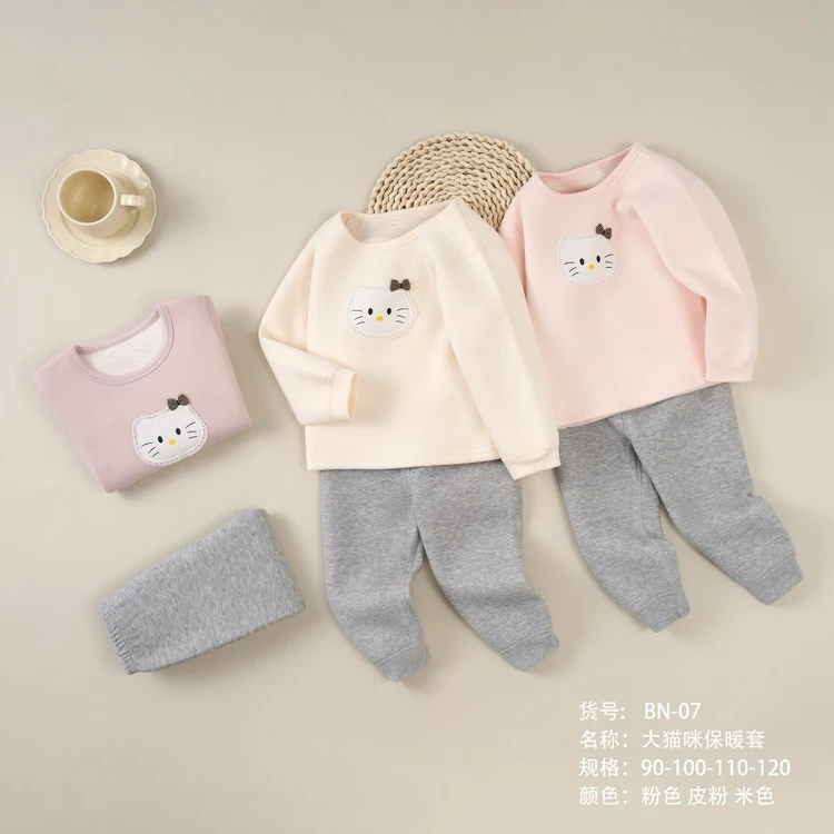 新款大猫咪保暖套装007