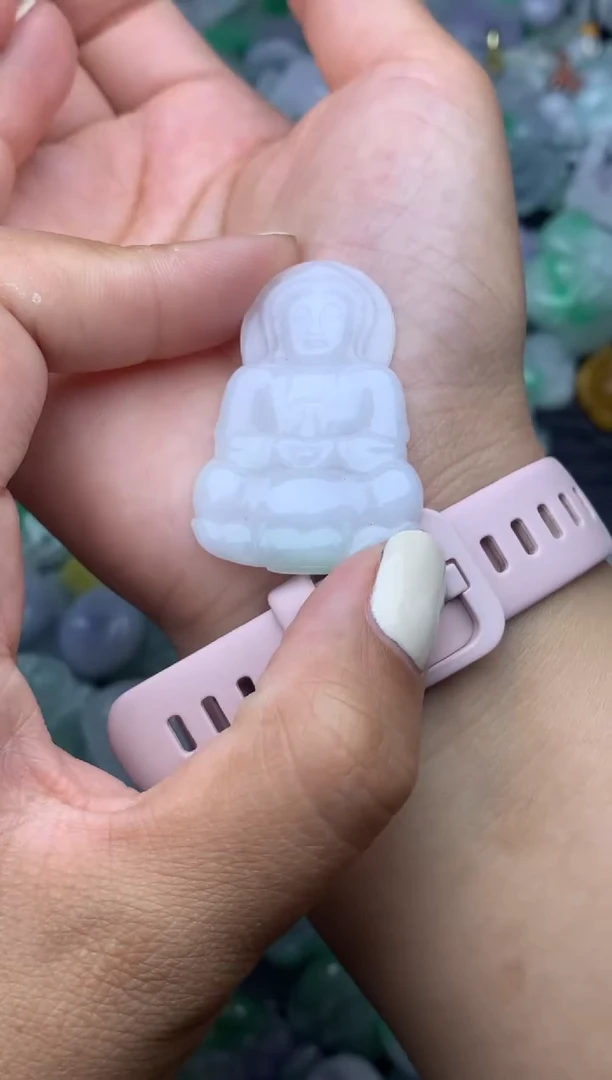 翡翠未镶嵌颈饰天然缅甸翡翠吊坠