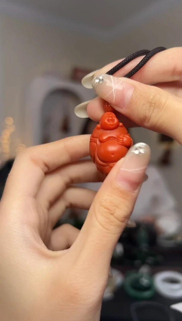 颈饰未镶嵌南红玛瑙佛 31*21*20