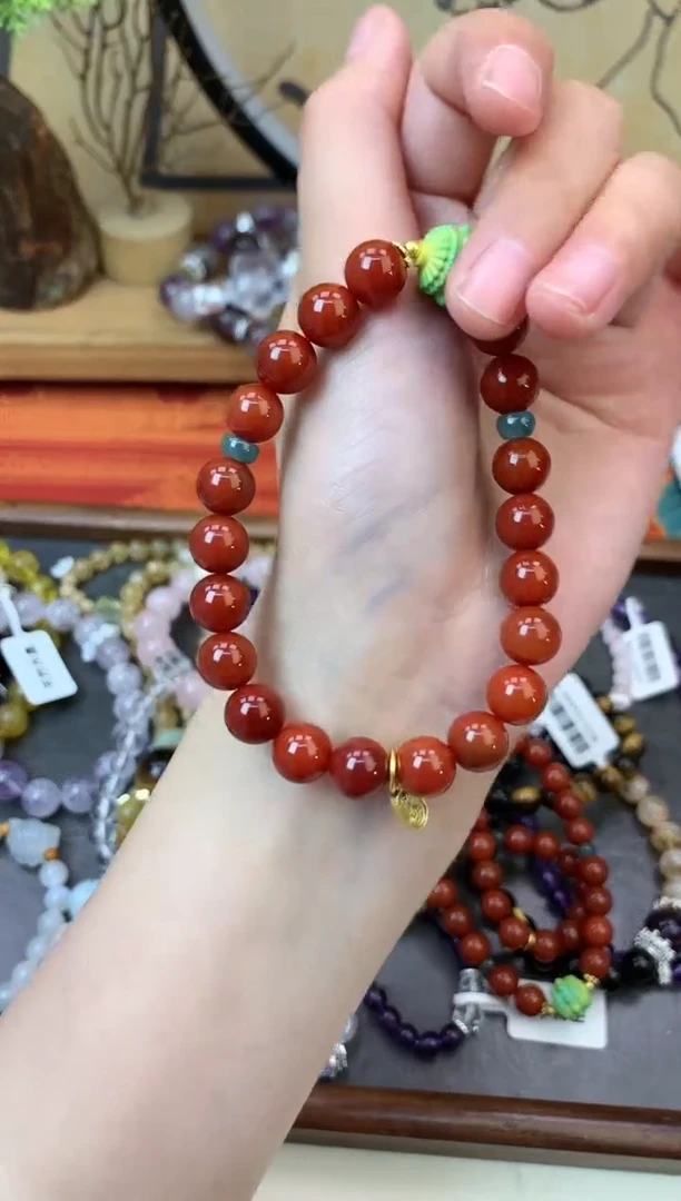 【闪购商品】玛瑙手饰未镶嵌5095手串