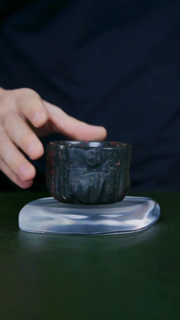 老师手工作品，梅花玉一物一拍