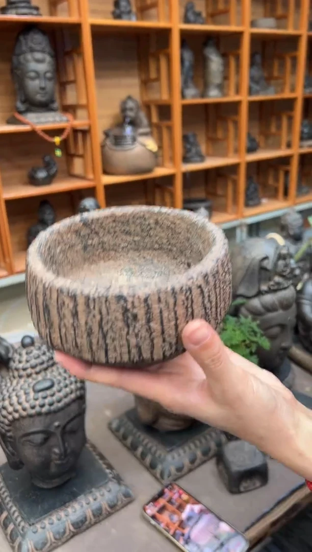 陶土【火山泥】小石钵