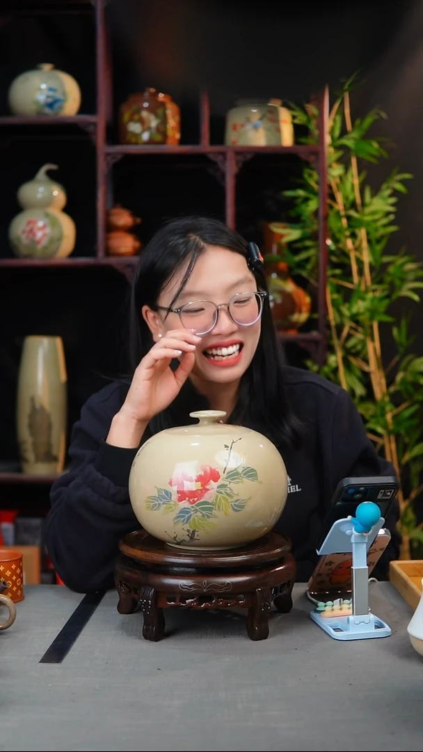 罐黄倩建水紫陶完品95