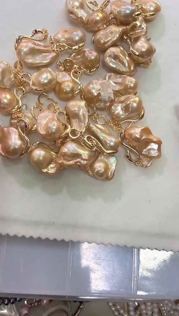 未镶嵌吊坠【不含链】淡水珍珠221  多样性发货 发其一