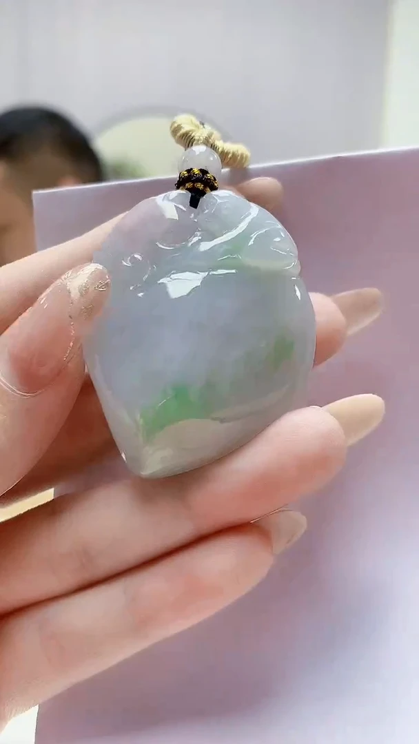 未镶嵌定制翡翠4898jw-毛货挂件113
