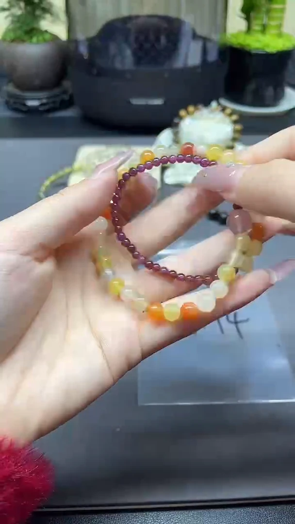 【闪购商品】水晶手链合金浮力A19059