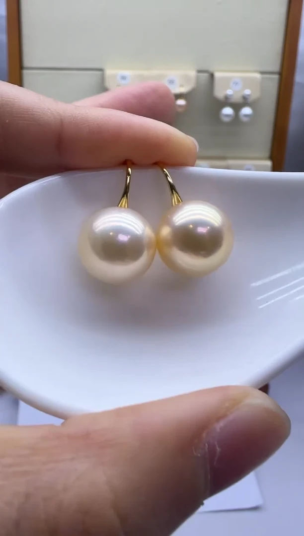 未镶嵌耳饰淡水珍珠065