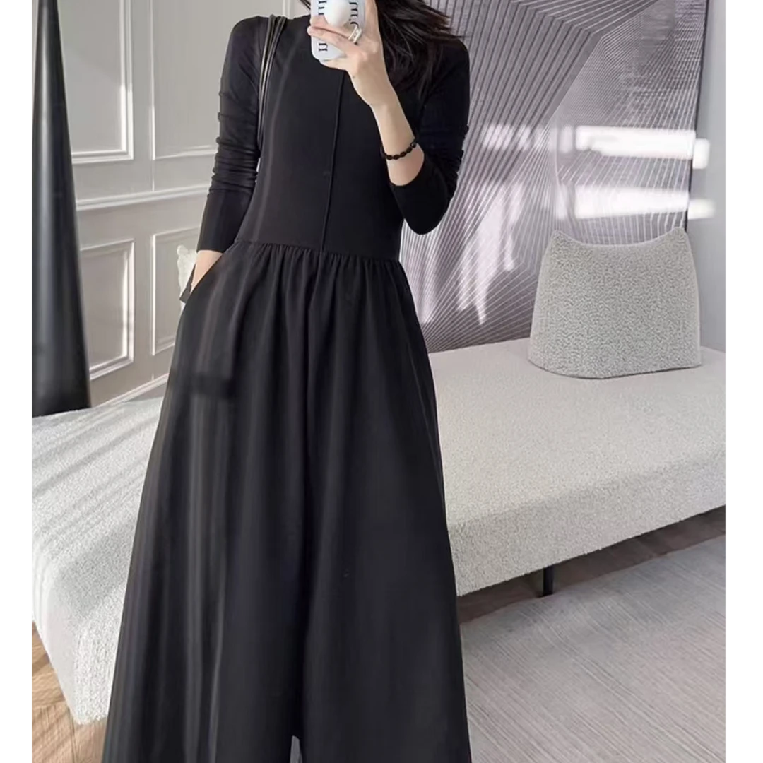 【编码800-899】茶歇连衣裙女无运险