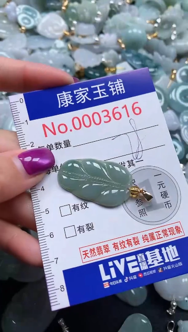 颈饰未镶嵌翡翠3616