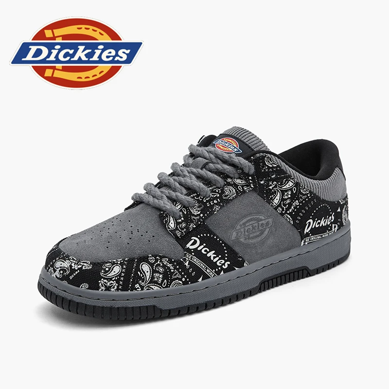 Dickies2025新款男鞋透气潮流低帮鞋防滑耐磨百搭时尚休闲板鞋