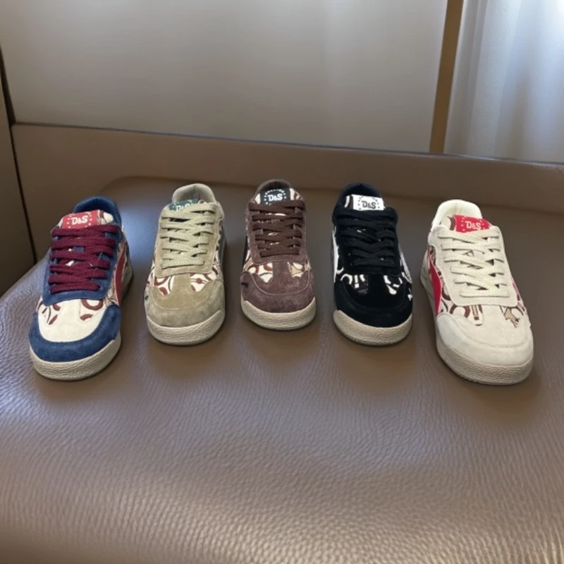 2025秋冬季新款休闲男款德训潮鞋百搭时尚低帮单棉同款轻便舒适鞋