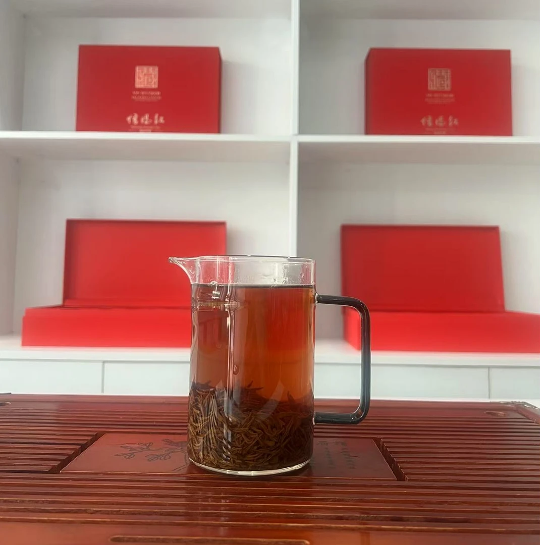 2025年新茶，信阳红茶高山中芽，自然摊晾，传统工艺，味道香甜