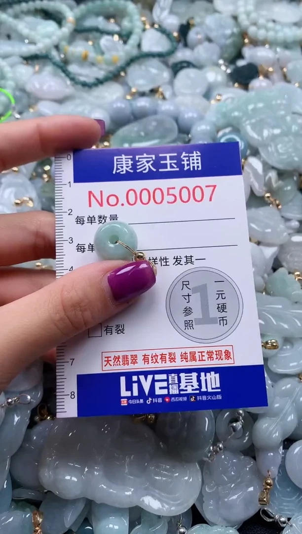 颈饰未镶嵌翡翠5007