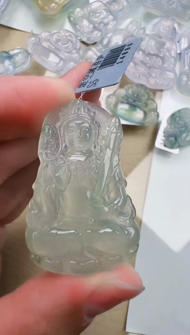 颈饰未镶嵌翡翠缅甸翡翠a货