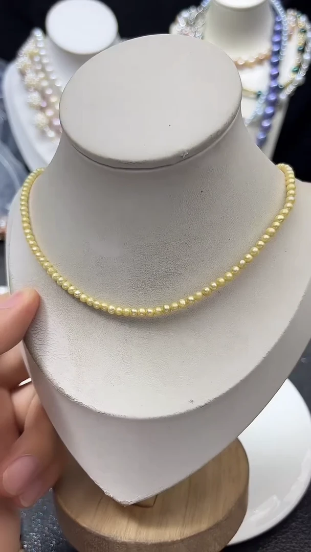 颈饰未镶嵌淡水珍珠多人