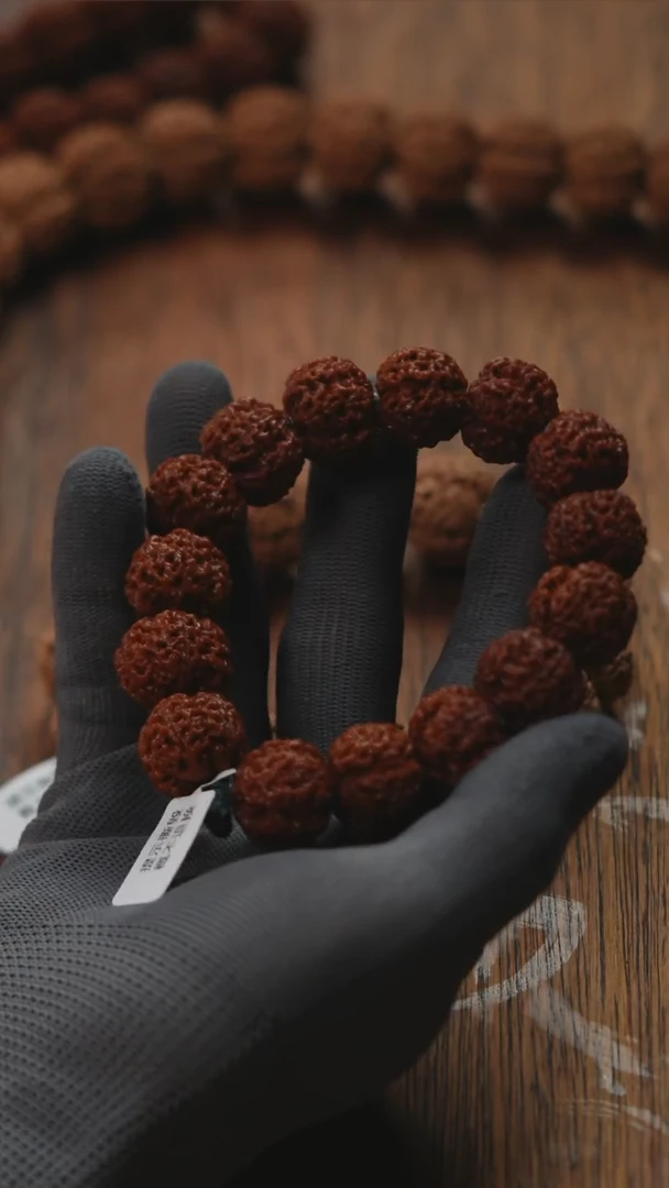 金刚菩提手串金刚菩提生态超头狠货19-20尺