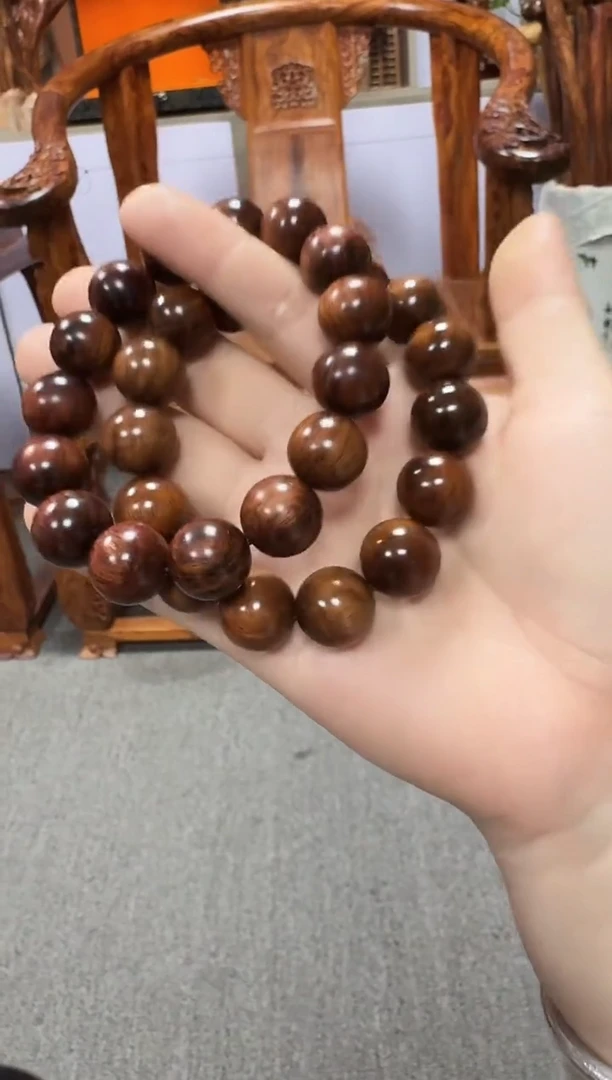 手串/手链黄花梨/降香黄檀99米正宗家具老料1.5规格海黄手串