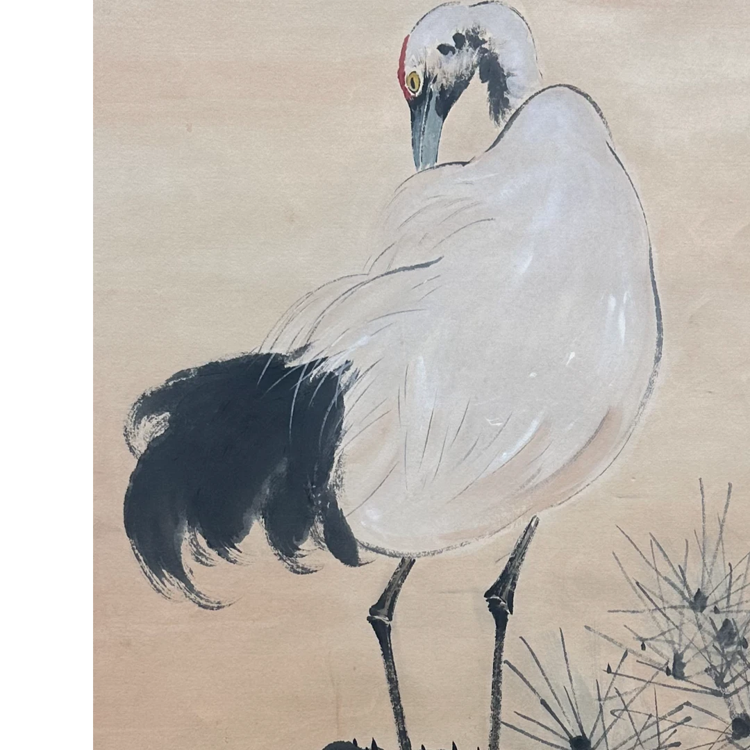 DY542高先生 花鸟 纸本93*40 2123