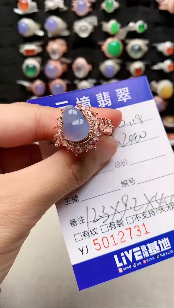 未镶嵌戒指翡翠2731