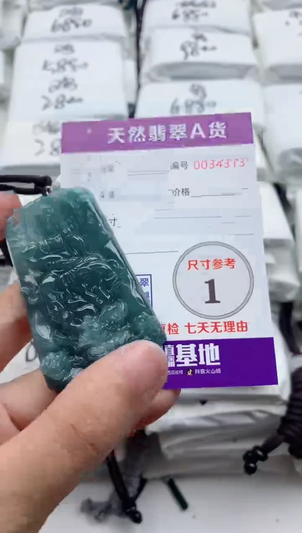 翡翠未镶嵌颈饰1